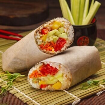 Суширитто с овощами